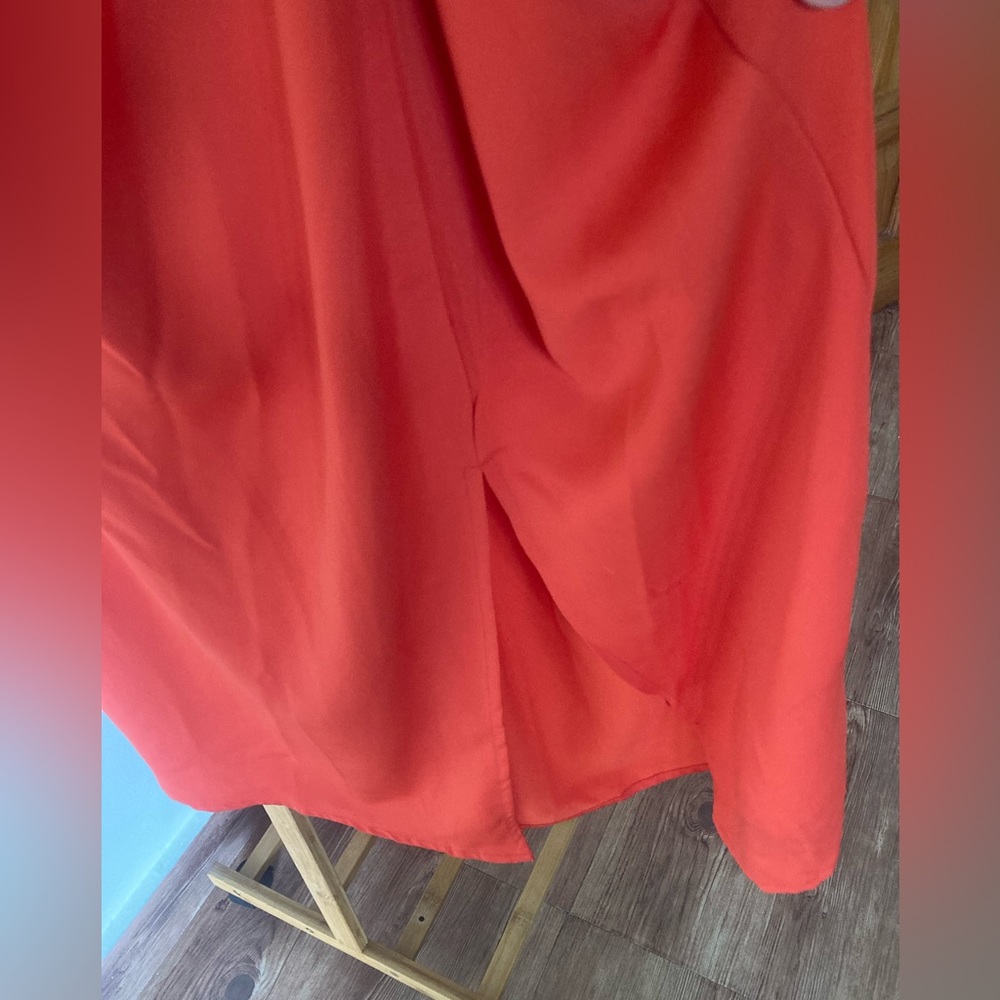 twisted knot ,split front midi dress NWT - Picture 4 of 13